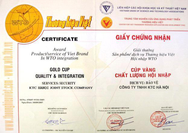 CÔNG TY TNHH DỊCH VỤ BẢO VỆ KTC HÀ NỘI